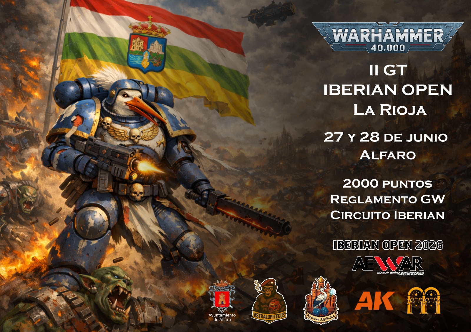 Cartel de II Iberian Open La Rioja