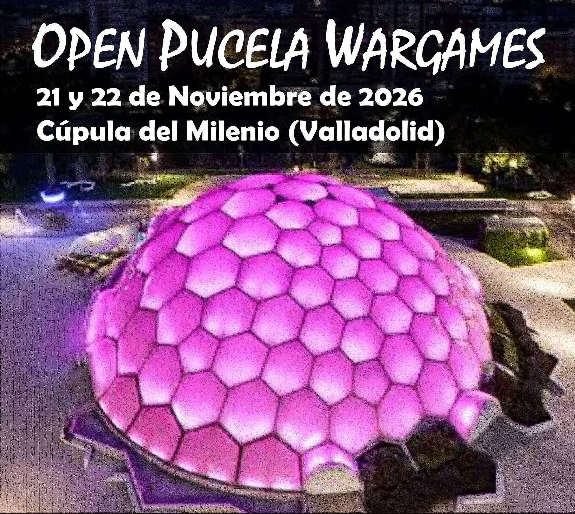 Cartel de Open Pucela Wargames 2026 - GT Iberian Open Warhammer 40K