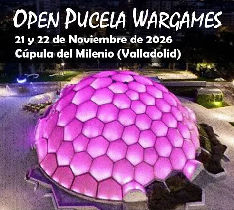 Cartel de Open Pucela Wargames 2026 - GT Iberian Open Warhammer 40K