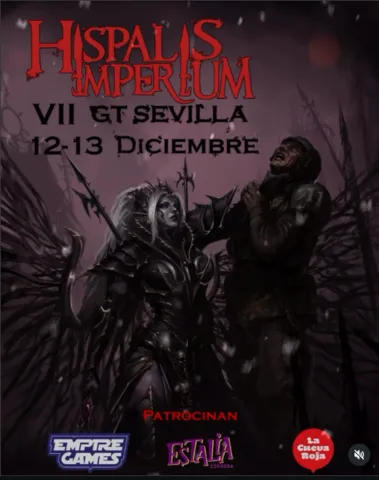 Cartel de VII Torneo Warhammer 40K GT Sevilla por equipos